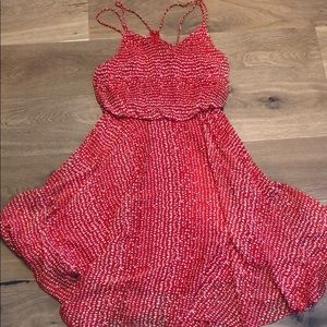 Leith red dress